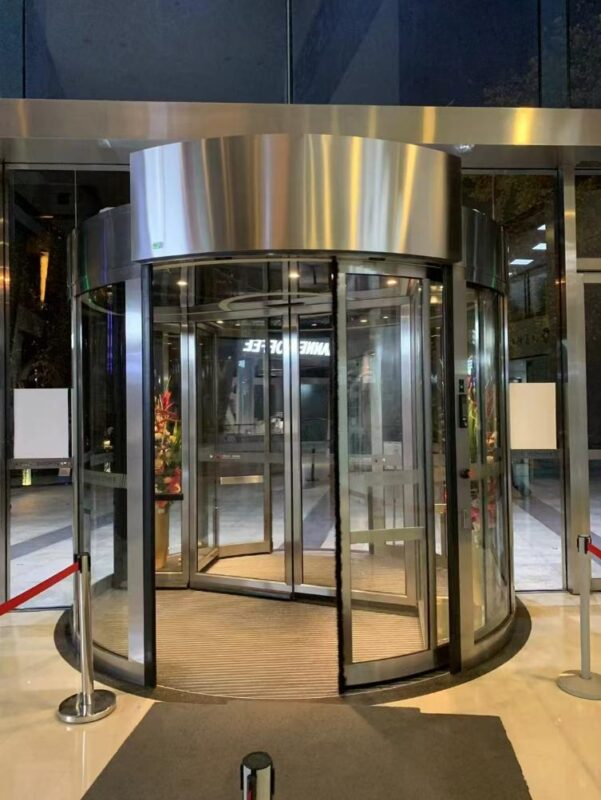 revolving door air curtain project10