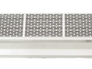 cross flow type water heated air curtain