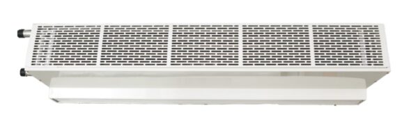 cross flow type water heated air curtain